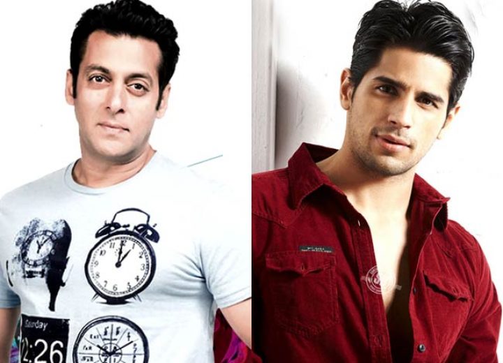Image result for Is Siddharth Malhotra teaming up with Salman Khan in Race 3?