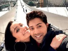 Varun Dhawan and Shraddha Kapoor shoot for a song atop O2 arena in London