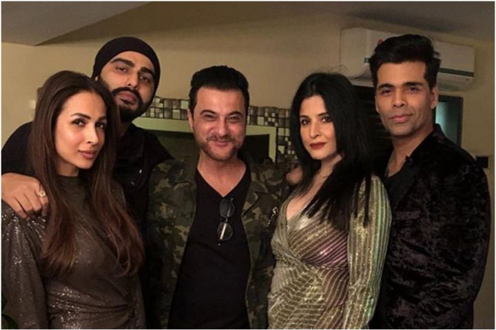 Arjun Kapoor and Malaika Arora Party Together on New Years Eve With Karan Johar and Sanjay Kapoor, See Pic