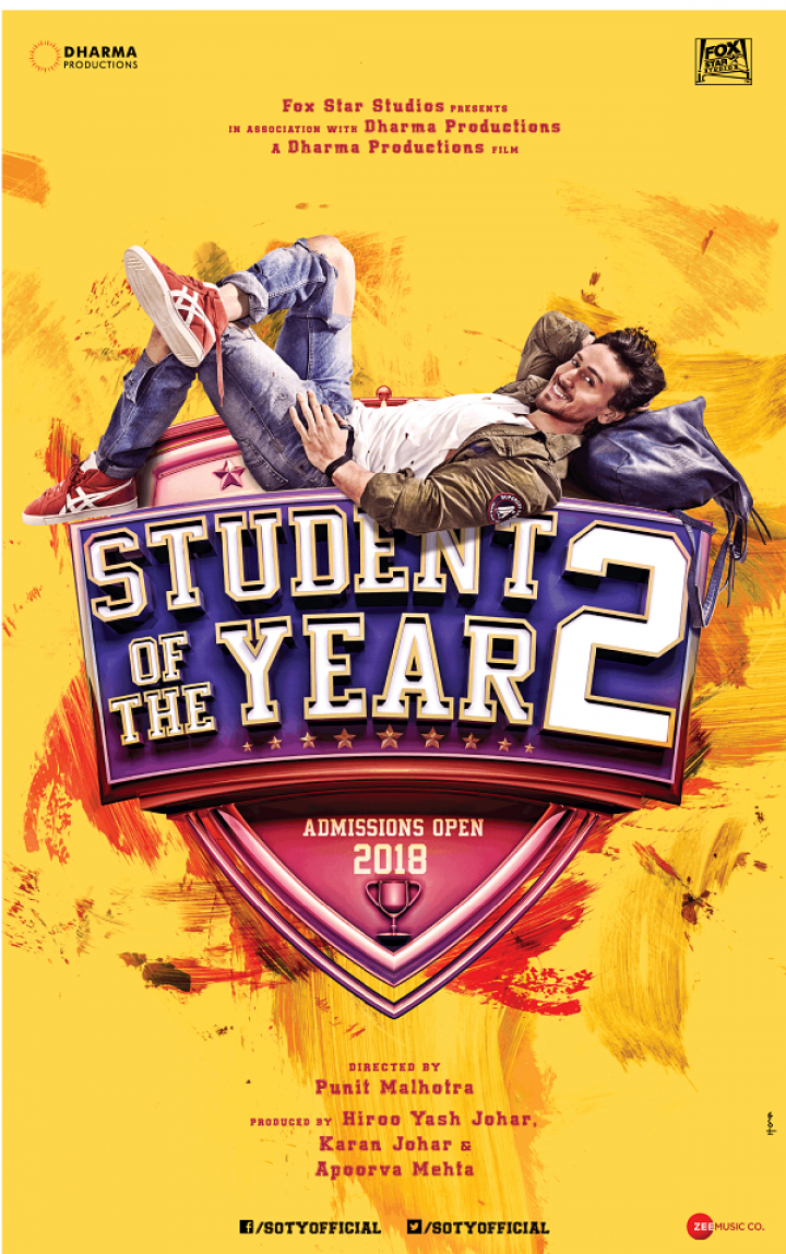 Student Of The Year 2 first poster: Tiger Shroff is all set to enter college and we can’t keep calm!